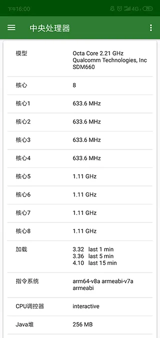 cpu x app