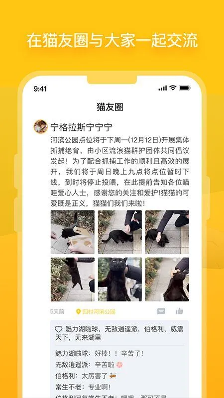 哈啰街猫app v3.4.1安卓版
