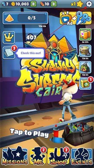 地铁跑酷国际服2026年最新版 v3.59.2安卓版