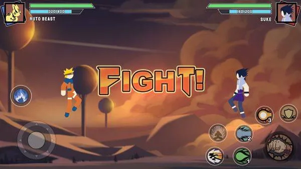 火柴人忍者格斗手游 v0.5.7安卓版