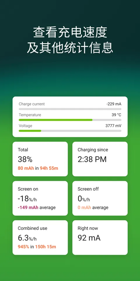 精准电量AccuBattery v2.1.8安卓版