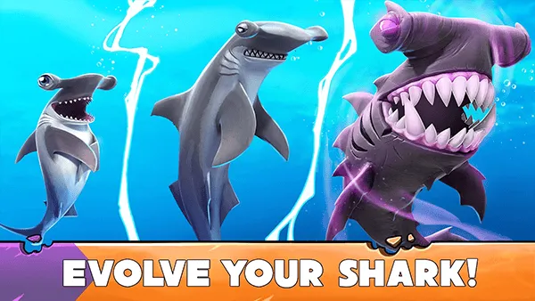 饥饿鲨进化国际服最新版(Hungry Shark) v13.9.2安卓版